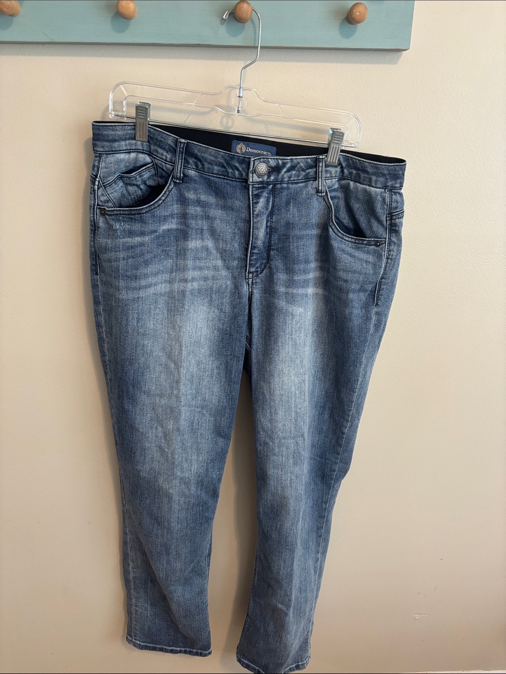 Democracy straight leg jeans size 14